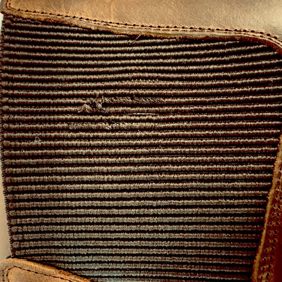 Stacy Adam’s Men’s OSKAR Brown Crazy Horse Leather Chelsea Boot Wood Hee… - Picture 12 of 14